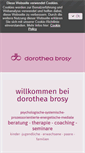 Mobile Screenshot of dorotheabrosy.ch